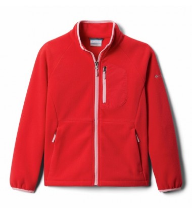 Columbia flisinis džemperis FAST TREK III Fleece Full Zip. Spalva raudona